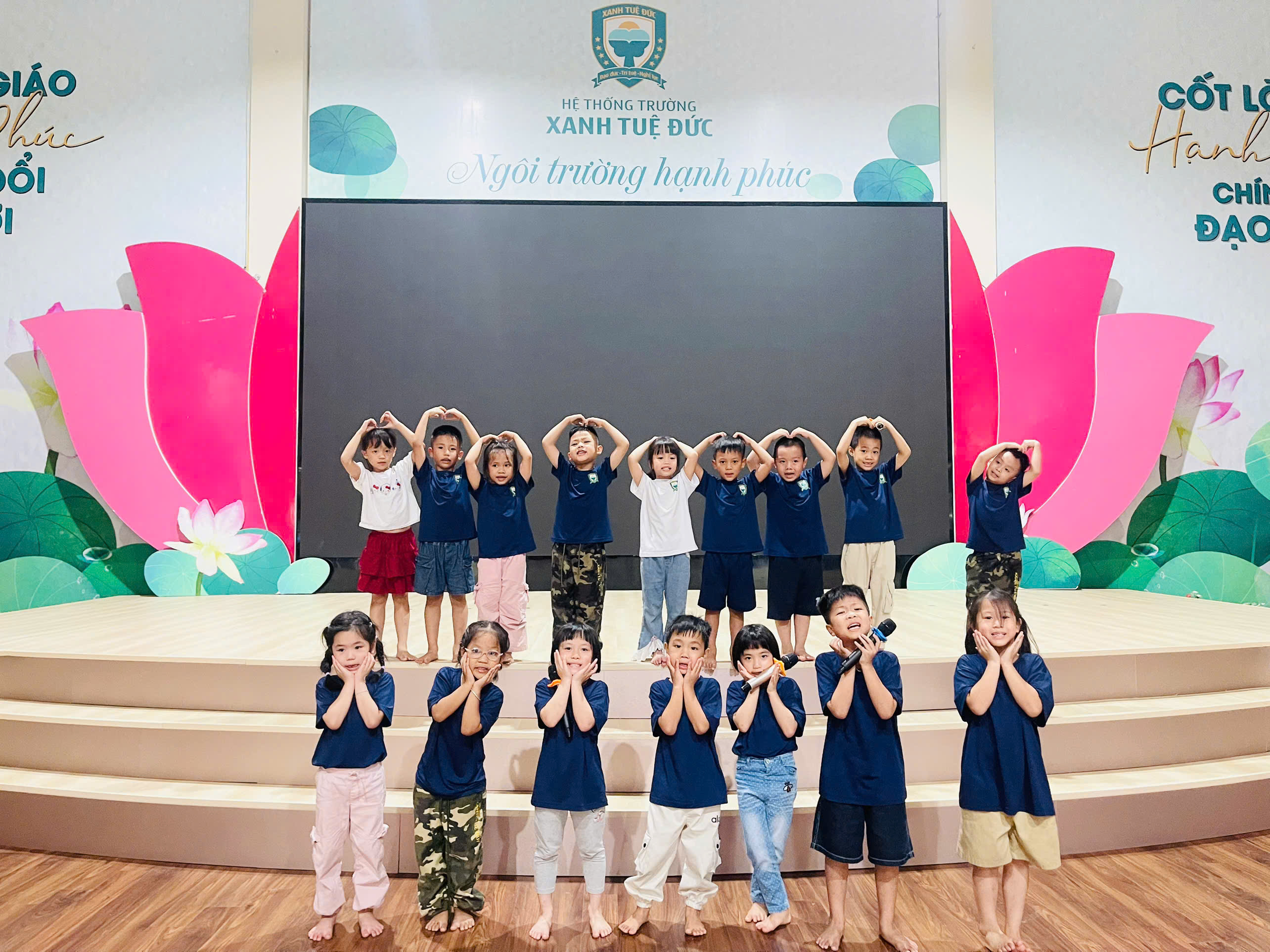 ĐIỂM LẠI NHỮNG TIẾT HỌC SÔI NỔI CỦA HỌC SINH LỚP TIỀN TIỂU HỌC CHƯƠNG TRÌNH SONG BẰNG VIỆT MỸ